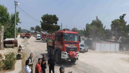 Mersinde gerçeğini aratmayan orman yangını tatbikatı
