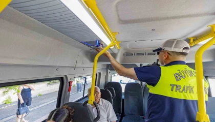 Mersinde toplu taşımada sıkı klima denetimi