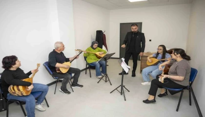 Mersinde ücretsiz müzik kurslarında sezon sona eriyor