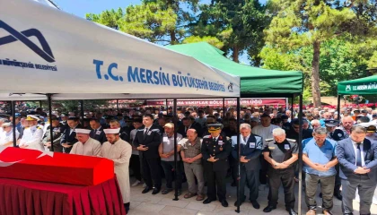 Mersinli şehit Kenan Şahin son yolculuğuna uğurlandı