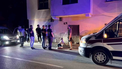 Metruk evin penceresinden düşen kadın yaralandı
