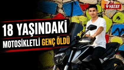 Otomobille çarpışan motosikletin 18 yaşındaki sürücüsü hayatını kaybetti