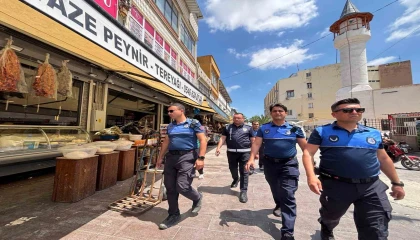 Tarsusta kaldırım işgallerine sıkı denetim
