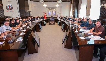 VALİ MASATLI BAŞKANLIĞINDA KIRSAL AFET KONUTLARI MASAYA YATIRILDI