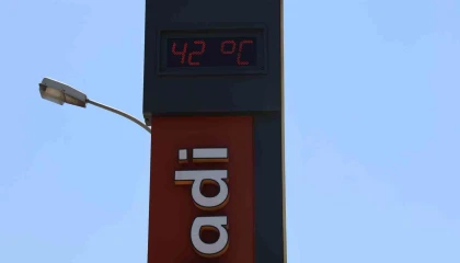 Adanada termometreler 42 dereceyi gösterdi
