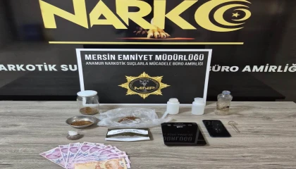 Anamurda uyuşturucu operasyonu: 1 şüpheli tutuklandı