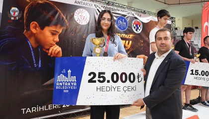 ANTAKYA BELEDİYESİ SATRANÇ TURNUVASI TAMAMLANDI