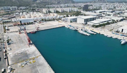 Antalya Serbest Bölgenin haziran ayı sonu itibarıyla toplam ticaret hacmi 598 milyon 643 bin dolar oldu