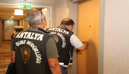 Antalyada günübirlik konaklama yerleri ve araç kiralama firmalarına eş zamanlı denetim