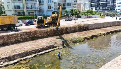 ASATtan Konyaaltında kapsamlı kanal temizliği