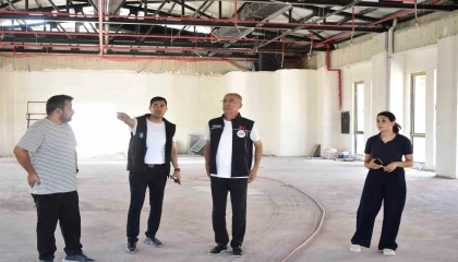 Başkan Yapar, Antakyadaki yatırımları inceledi