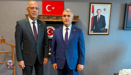 BAŞKAN YAPAR'DAN MİLLETVEKİLİ YEŞİLDAL'A ZİYARET