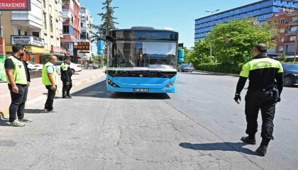 Büyükşehir ekipleri toplu taşımada klima denetimini yoğunlaştırdı