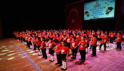 Büyükşehir kreşlerinde mezuniyet coşkusu