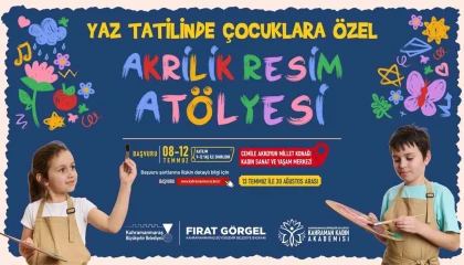 Büyükşehirden çocuklara yaz tatilinde sanat desteği