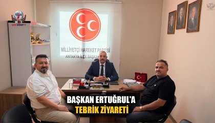 CEREN VE DEMİRKOL'DAN ERTUĞRUL'A TEBRİK ZİYARETİ