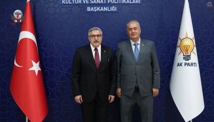 ÇOLAK ANKARA'DA TEMASLARDA BULUNDU