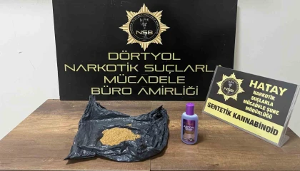 Dörtyolda uyuşturucu operasyonu: 1 gözaltı