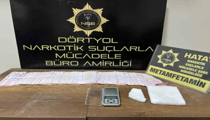 Erzinde 250 gram metamfetamin ele geçirildi