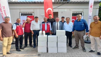 Erzinde turunçgil üreticilerine portakal yağı desteği