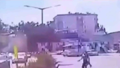 Genç kızın hayatını kaybettiği kazanın görüntüleri ortaya çıktı