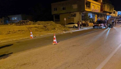 Hatayda silahlı kavga kamerada: 2 yaralı
