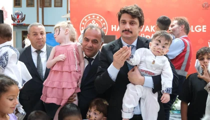 HATAY'DA TOPLU SÜNNET ŞÖLENİ DÜZENLENDİ