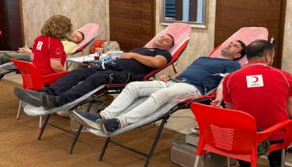 Hayat kurtaran kampanyaya AOSBden güçlü katılım