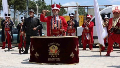 HBB Mehteranı, Ecdadın İzinde programıyla Yayladağında vatandaşlarla buluştu