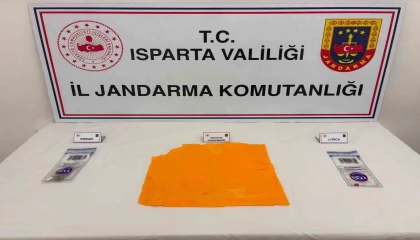 Ispartada 10 bin kullanımlık sentetik uyuşturucu ele geçirildi: 1 tutuklama