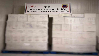 Jandarmadan kaçak alkol operasyonu