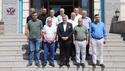KAHRAMANMARAŞLILAR DERNEĞİ'NDEN BAŞKAN ALTAN'A ZİYARET