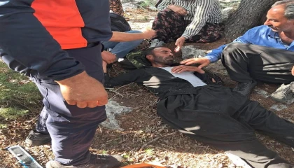 Kayıp şahıs ormanda bitkin halde bulundu