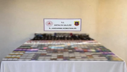 Kemerde kaçak sigara operasyonu: Bin paket kaçak sigara ele geçirildi