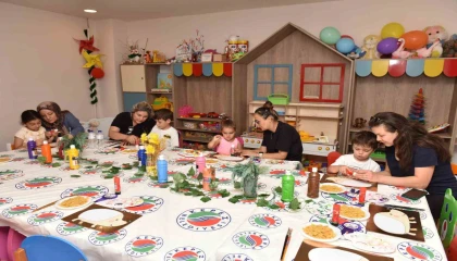 Kepezde minik eller sanatla buluşuyor