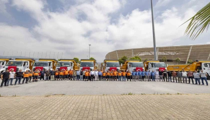 Mersin Büyükşehir Belediyesi araç filosunu güçlendiriyor