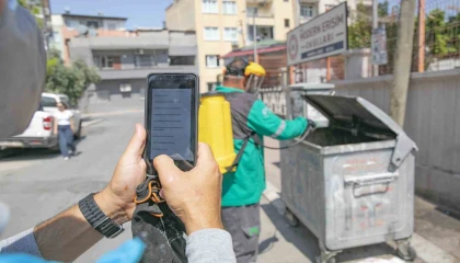 Mersinde sivrisinek ve haşerelere karşı dijital takip sistemi