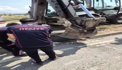 Osmaniyede mazgala düşen yavru kedi itfaiye ekiplerince kurtarıldı