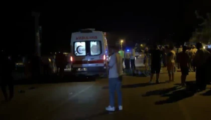 Osmaniyede otomobil motosikletle çarpıştı: 1 yaralı