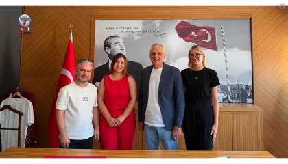 RİHEN KÜLTÜR SANAT DAYANIŞMA DERNEĞİ'NDEN HTSO'YA ZİYARET