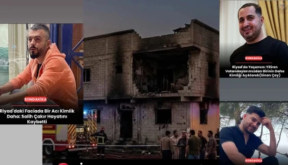 RİYAD'DAKİ YANGIN HATAY'I YASA BOĞDU