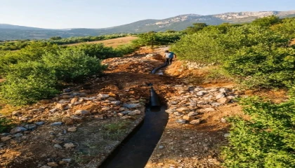 Saimbeylide altyapı güçlendirildi, tarımsal üretim güvenceye alındı