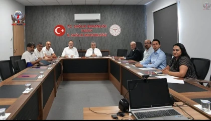 SAMANDAĞ DEVLET HASTANESİ'NDE KOORDİNASYON TOPLANTISI DÜZENLENDİ