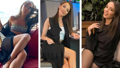 Sunucu Melike Çelik, havuz başından bikinili video paylaştı