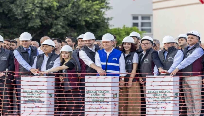Tarsusta kültür, sanat ve sosyal yaşam merkezinin temeli atıldı