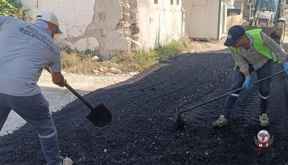 YAPAR: ŞEYHALİ'DE ASFALT MESAİMİZ SÜRÜYOR