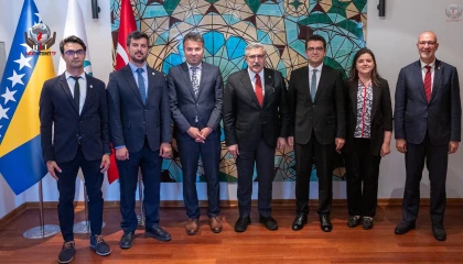 YAYMAN BOSNA'DA TEMASLARINI SÜRDÜRDÜ