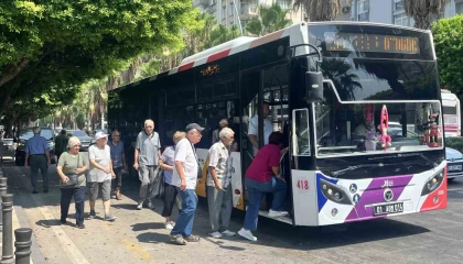 Adanada toplu taşımada klima çilesi