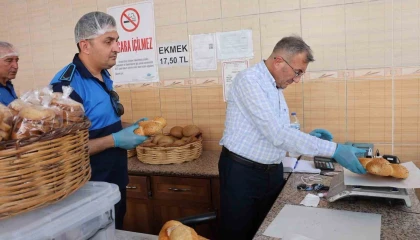 Akdenizde fırın denetimi: Kurallara uymayan işletmelere ceza