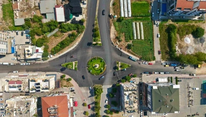 Alanya Mahmutlar Mahallesinde sıcak asfalt çalışmaları ilerliyor
